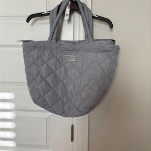 Marc Jacobs Gray Quilted Tote Bag